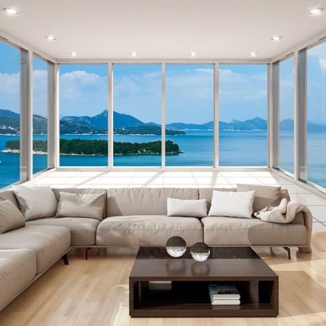 Papier Peint "Delightful View" 280 x 400 cm (1/2)