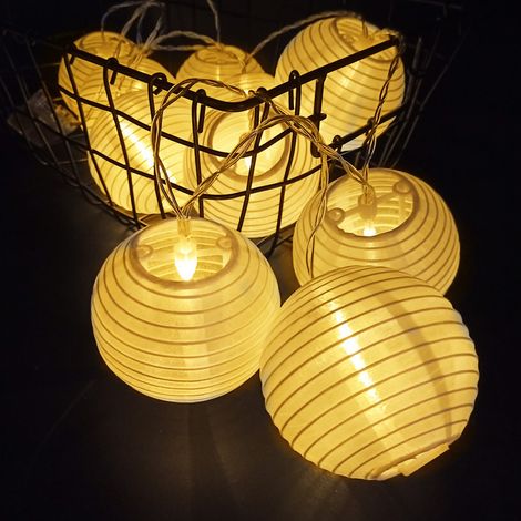 Luci solari a stringa per esterni, lampada da giardino, 20 LED, 5 m, decorazione natalizia, lanterne solari, luci a stringa, impermeabili, IP66, bianco caldo (1/5)