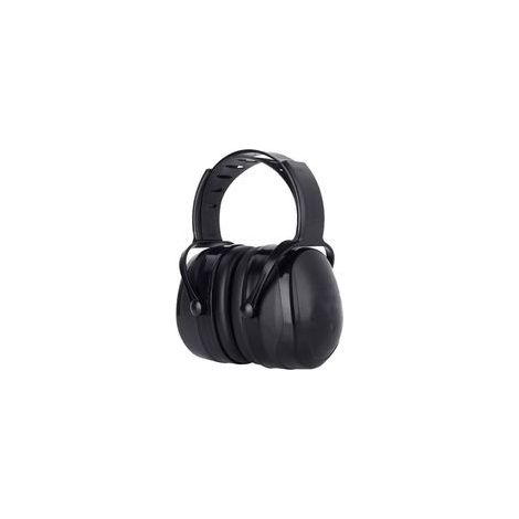 Casque antibruit confortable et réglable pour adultes avec atténuation SNR de 38 dB pour les environnements bruyants ou stressants - Noir