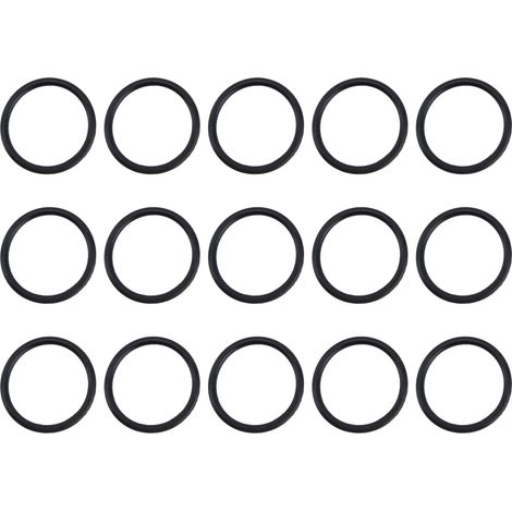 15 Pneus en caoutchouc nitrile, joints toriques ronds de 5 mm de diamètre, pour pièces de transmission d'équipements mécaniques - Réf 5405-0005-0174 (1/5)