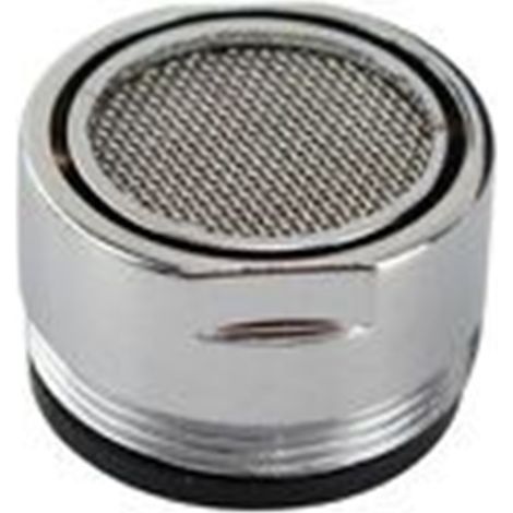 TRADE SHOP - Set 2 Pezzi Aeratore Per Rubinetti M24 In Abs Filtro Maschio Guarnizioni 52227 - (1/4)