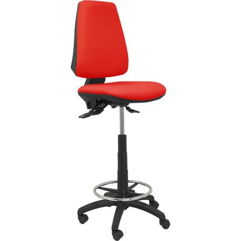 Taburete Elche S bali rojo
