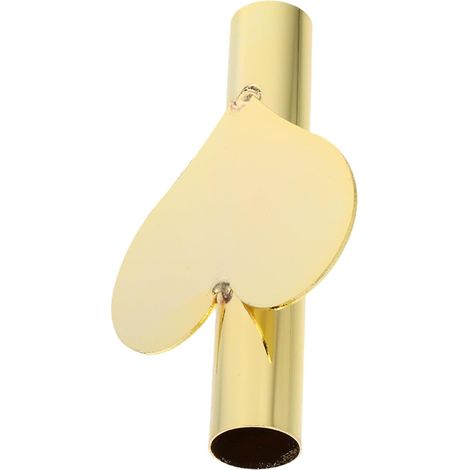 Vase en métal doré Beaupretty, porte fleurs et bouquets, design mural créatif pour mariage chambre (1/5)