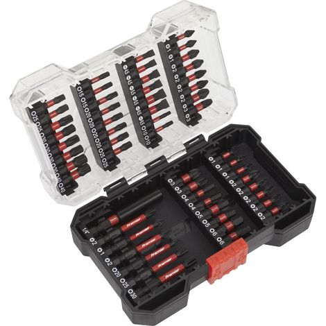 Sealey Power Tool Bit Set 55pc Impact Grade AK8281