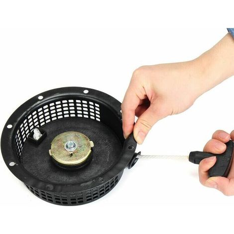 Avviatore a richiamo per motore EY28 - Nero - 1 pezzo - Adatto per generatori (1/3)