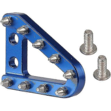 Embout de pédale de frein arrière CNC pour moto compatible avec KTM SX, SXF, XC, XCF, XCW, XCFW, EXC et EXCF, et Husqvarna TC, TE, FC et FE 125-530 (2014) (bleu). (1/4)