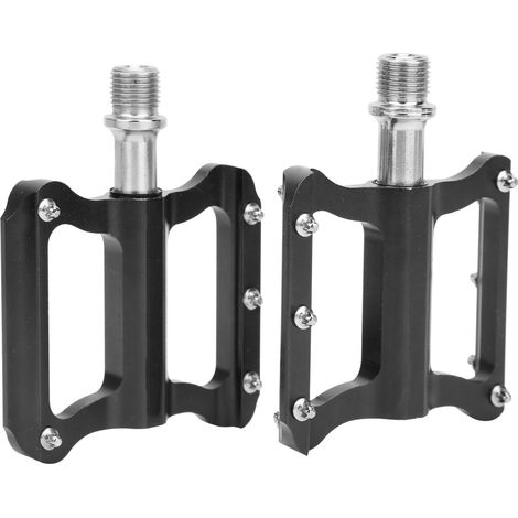 ZTTO Pédale Vélo Route Ultra-Légère en Alliage d'Aluminium Anti-Dérapant Accessoire Vélo (Noir) (1/5)