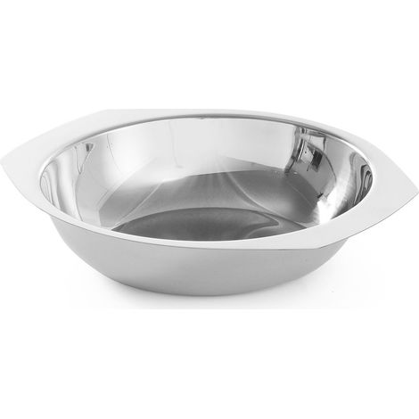 Bol en acier inoxydable pour légumes et salades, diamètre 140 x 35 mm