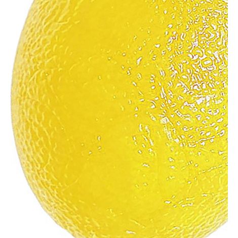 Silikon-Griffball zur Stärkung der Fingermuskulatur, Fingerball zur Stresslinderung, gelb (1/5)