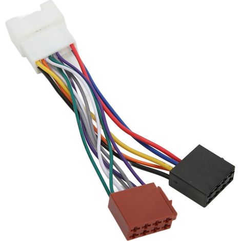 Cablaggio di ricambio per il connettore ISO maschio del bus radio dell'Outlander Yishen. (1/5)