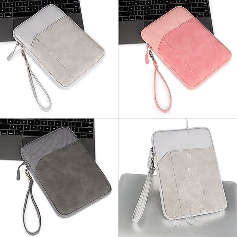 Étui de protection en cuir pour tablette Samsung iPad 8 pouces, avec doublure et protection antichoc. (1/5)