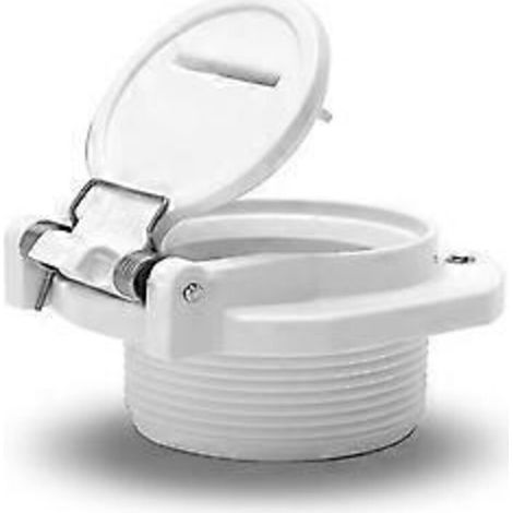 Hayward W400BWHP safety wall connector for swimming pools, compatible with cleaners (1/5)