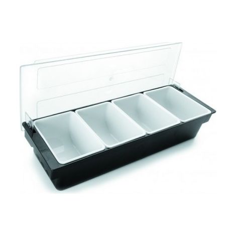 Paderno Lacor Caja de condimentos transparente 750 ml (1/2)