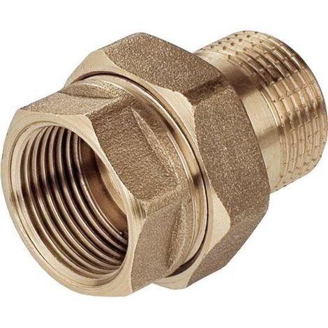 Perfexim Casquillo de latón negro de 2 pulgadas con junta tórica (1/2)