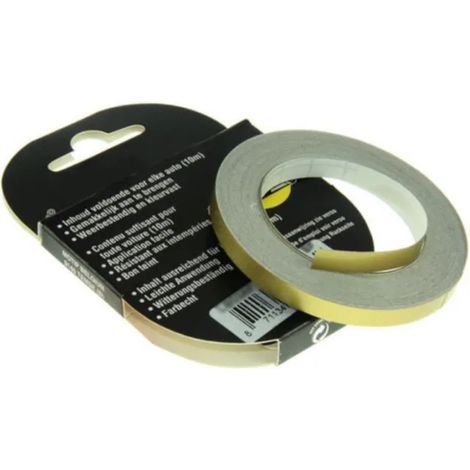 Liseret autocollant 3mm x 10m jaune or carénage jante décoration pneu bricolage