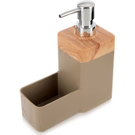 Spülmaschinen-Spender, Küchenschwammbehälter, grau, 500 ml