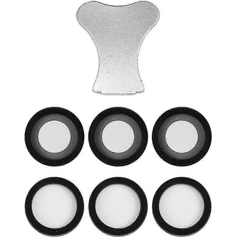 Kit d'entretien d'atomiseur en 7 pièces, kit de pièces de rechange pour disque/clé en céramique, adapté à la version d'atomiseur 0703. (1/5)