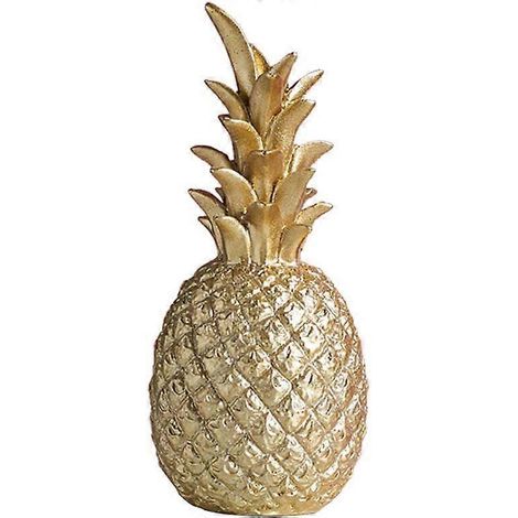 Ornement ananas, décoration ananas moderne en résine, bibelot décoratif pour mariage, fête et célébrations, décoration de maison ou de bureau - (1/5)