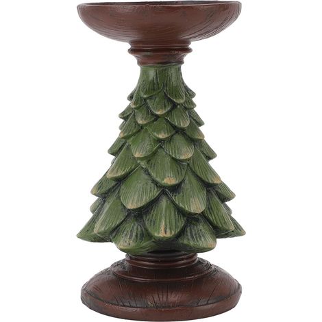 Bougeoir en Forme de Sapin Noël, Bougeoir Pilier pour Bougie (1/5)