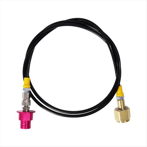 Adaptateur CO2 pour machine Soda Terra, raccord rapide, tuyau en plastique CGA320
