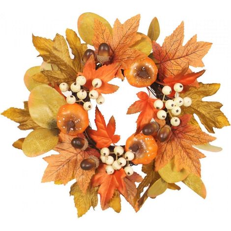 Herbstliche Kerzenkränze, Tischdekorationen, Girlanden, Kerzengirlanden, für Hochzeitsfeiern, Landhausdeko (1/5)