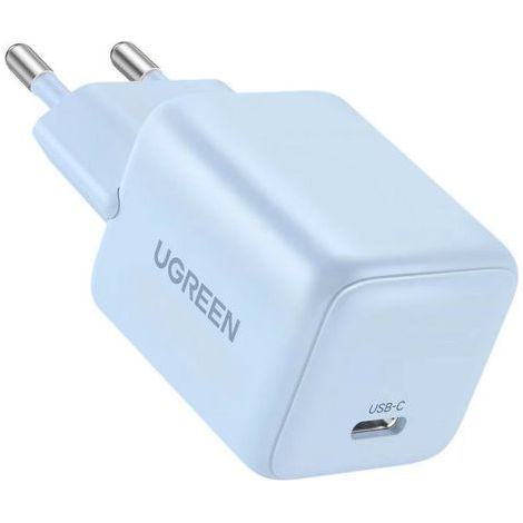 Chargeur mural Ugreen X512 20 W GaN 1 port USB-C - Bleu (1/4)