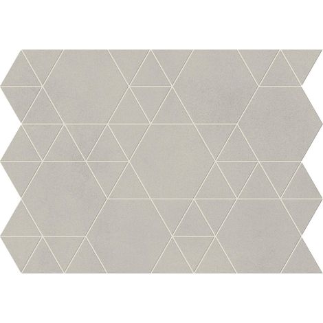 Mosaïque effet Béton Gris Brume Hexatri 50,5x37,4x0,9 cm Mat Montera - Mur intérieur (vendu par carton de 0,76 m²) - RO'MA CARRELAGE