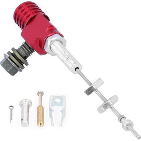 Hydraulischer Kupplungsgeberzylinder M10x1,25 mm, Performance-Kit aus Aluminiumlegierung für Motorrad, Quad, Cross, Offroad, Rot (1/5)