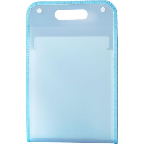 1 porte-documents vertical extensible en polypropylène à soufflets, organiseur de dossiers pour sac à dos, format A4 (1/5)