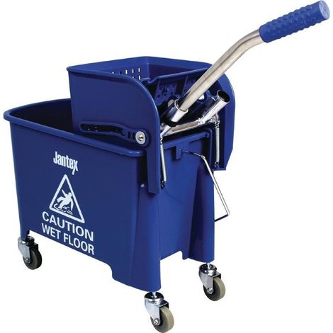 Seau essoreur Kentucky bleu 20L - 350 x 280 x 480 mm - JANTEX (1/4)