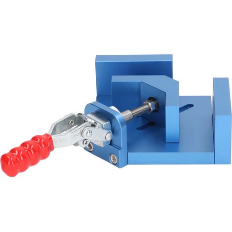 Équerre de serrage 90° en alliage d'aluminium, pince à cadre CNC de précision, mâchoire pivotante pour menuiserie (1/5)