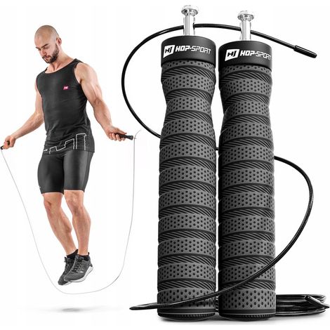 Verstellbares Boxseil aus Aluminium, geeignet für Crossfit, mit rutschfesten Griffen