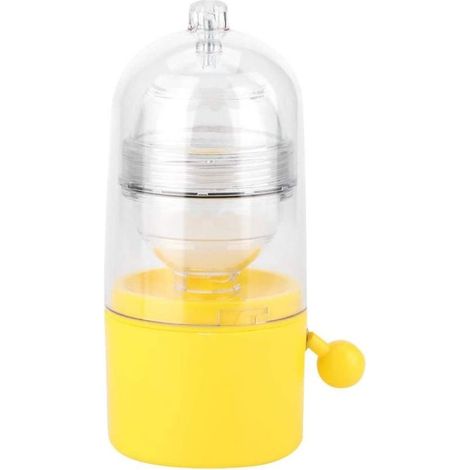 Egg Scrambler Silicone Shaker Whisk Hand-Grilled Golden Egg with Pull Cord Egg Cooking Tool Mixer