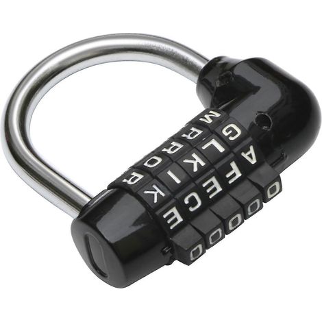 cadenas à combinaison de lettres