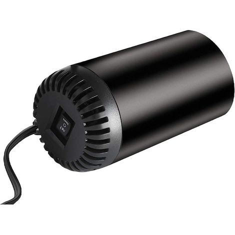 Chauffage et dégivreur de pare-brise 12 V 150 W pour voiture, avec ventouse puissante. Mini chauffage portable facile à utiliser pour dégivrage et désembuage du pare-brise, de la lunette arrière (1/5)