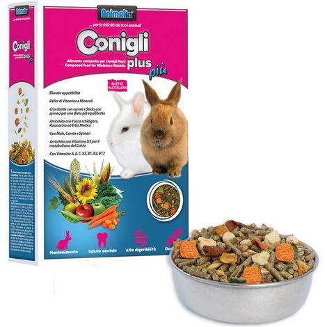 MIX CONIGLI PLUS  PIU' 800G (1/2)