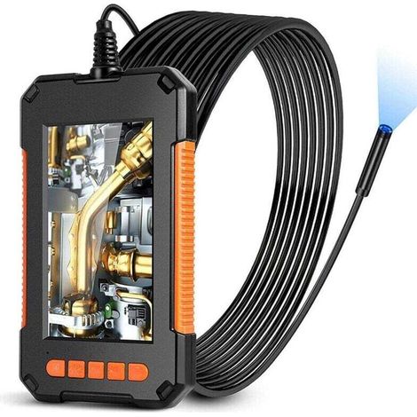 10M Industrial Endoscope, 1080P HD Pipeline Digital Camera, 4.3 Inch Waterproof Endoscope, Inspection Video with 8 LEDs MUMU (1/4)