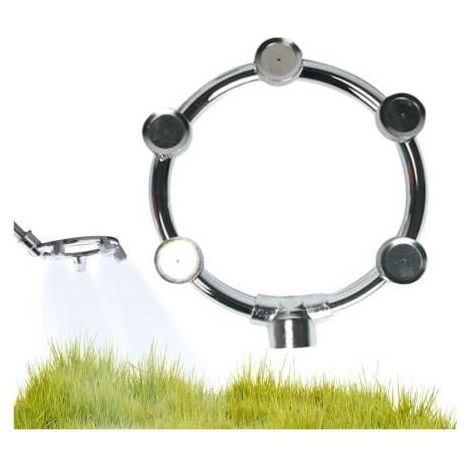 Multi-function hose sprayer with removable stainless steel nozzle for showering and pets. (1/4)