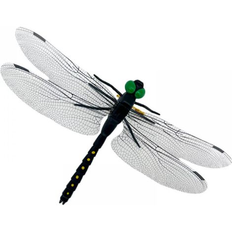 1 Modèle libellule, PVC réaliste, ailes peintes, répulsif insectes, décoration jardin (1/5)