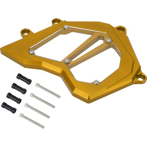 Carter chaîne protecteur en alliage d'aluminium pour ZX10R 2011-2017, couvre pignon avant, remplacement doré, moto accessoire (1/5)