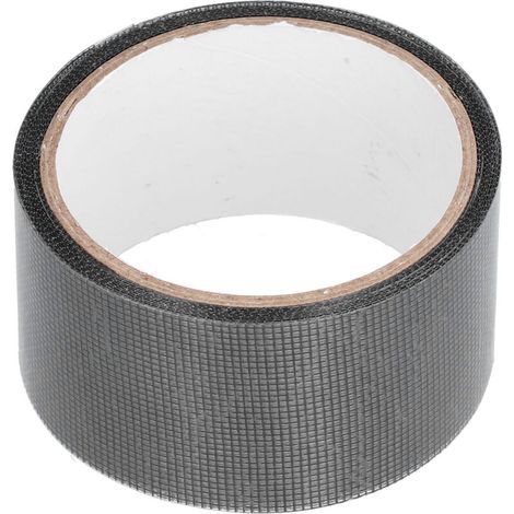 Cinta de malla para mosquitera de 50 mm x 2 m para reparar mosquiteras, cinta duradera para reparar mosquiteras de ventanas. (1/4)