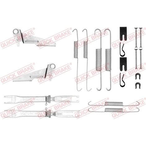 Kit d'accessoires, mâchoire de frein QUICK BRAKE 105-0854S TOYOTA