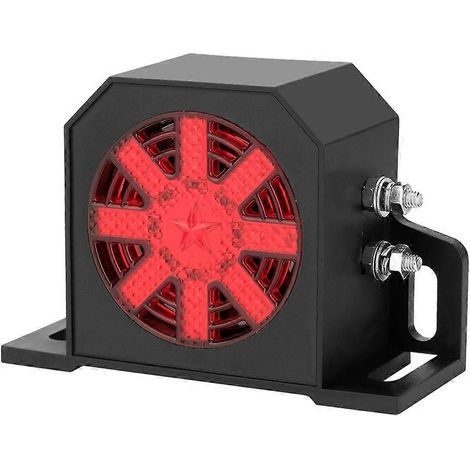 Klaxon de recul Didi Voice 9-80V, compatible avec les alarmes de klaxon de chariots élévateurs, voitures, camions et machines agricoles. (1/5)