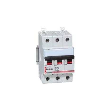 Legrand 007165 Magnetic circuit breaker only DX-MA - Lexic - 3P 10A 15kA - MA curve