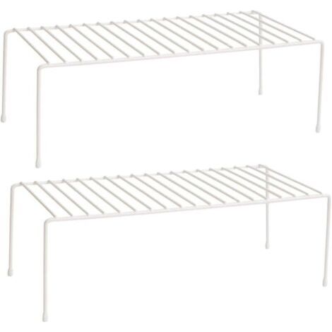 Lot de 2 étagères de rangement pour placard de cuisine (1/4)