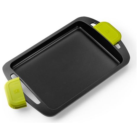 Plancha grill lisa aluminio fundido foodie 40 cm induccion