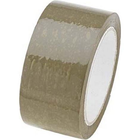 Imballaggio Scotch, Adesivo Di Gomma, Di Spessore. : Nastro 0,06 Millimetri, Particolarmente Resistente Agli Strappi, Colore: Camoscio
