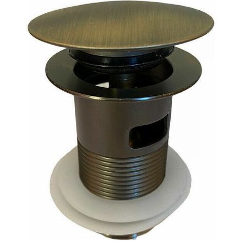 Piletta scarico click clack universale tappo lavabo lavello bidet 59604