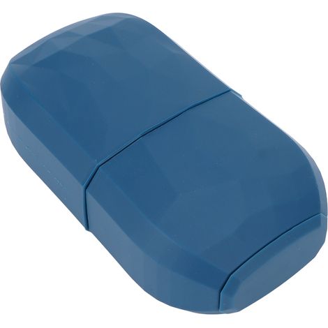 Rouleau de Glace en Silicone pour Visage, Anti-Poches et Détente Musculaire - Bleu Saphir (1/5)