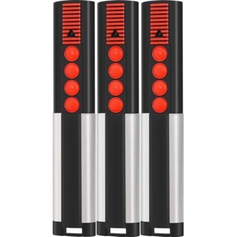Lot de 3 868MHz Telecommande Portail, Telecommande Porte de Garage Compatible avec Telecommande 4020 TX03-868-4, 4026 TX03-868-2, 4020V000, 4026V000, Bip Portail Porte De Garage, 4 Canaux (1/4)